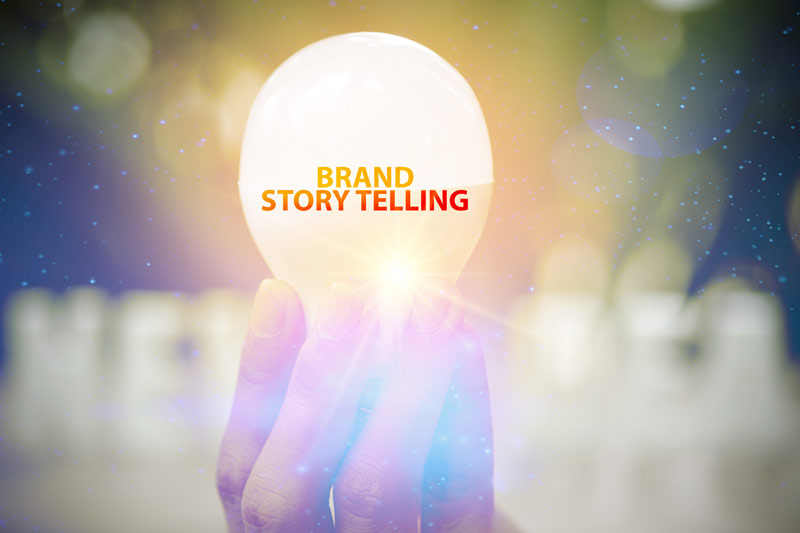 Brand-Storytelling lightbulb