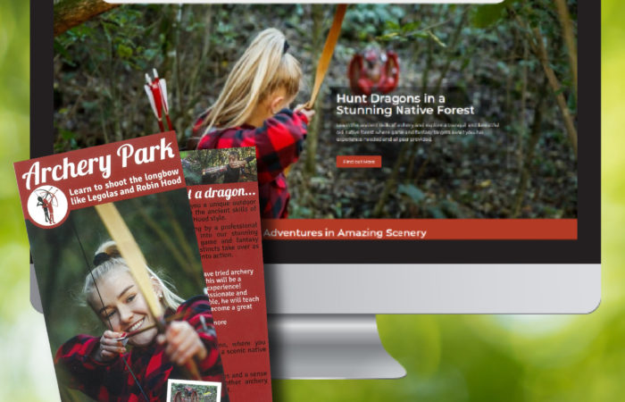 Archery Park Website Copywriting