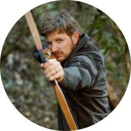 Markus From Archery Park Shooting a Longbow