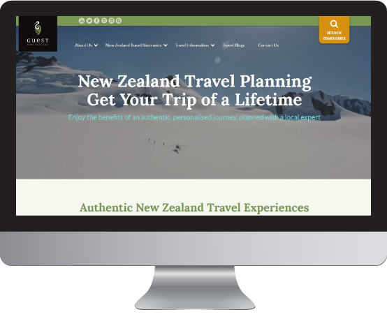 Guest NZ website copywriting