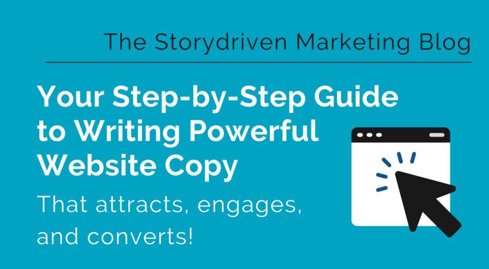 4 steps to writing powerful website copy