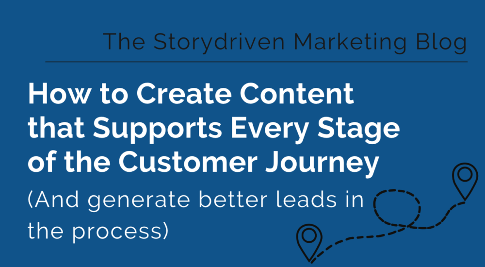 content that supports your customer journey