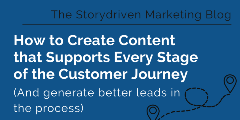 How To Create Content That Supports Every Stage Of The Customer Journey (and Generate Better Leads In The Process)