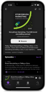 Storydriven Marketing Podcast