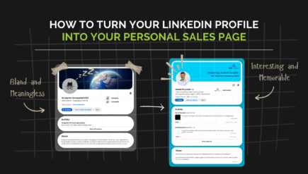 Example of how to optimise your LinkedIn profile for success