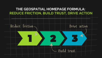 3 step process for writing a more effective geospatial homepage
