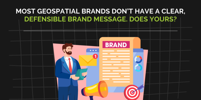 person with a clear, defensible brand message